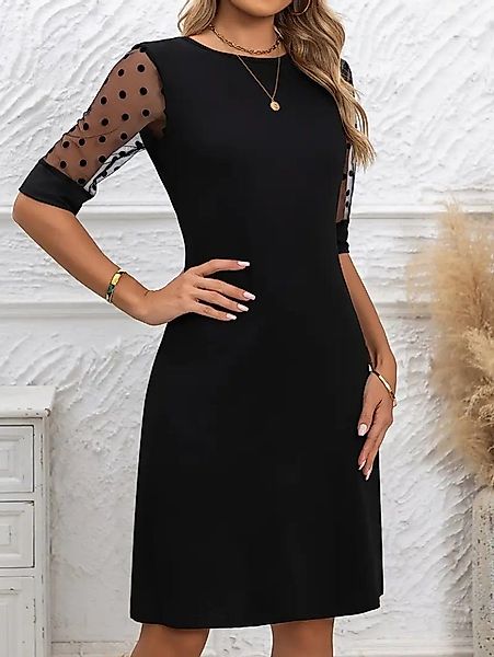 Moda Yakamoz Midikleid JANE'S Damen Polka günstig online kaufen