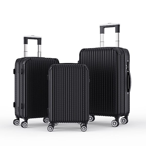 FUROKOY Trolleyset Kofferset Hartschalenkofferset Reisekoffer Set, günstig online kaufen