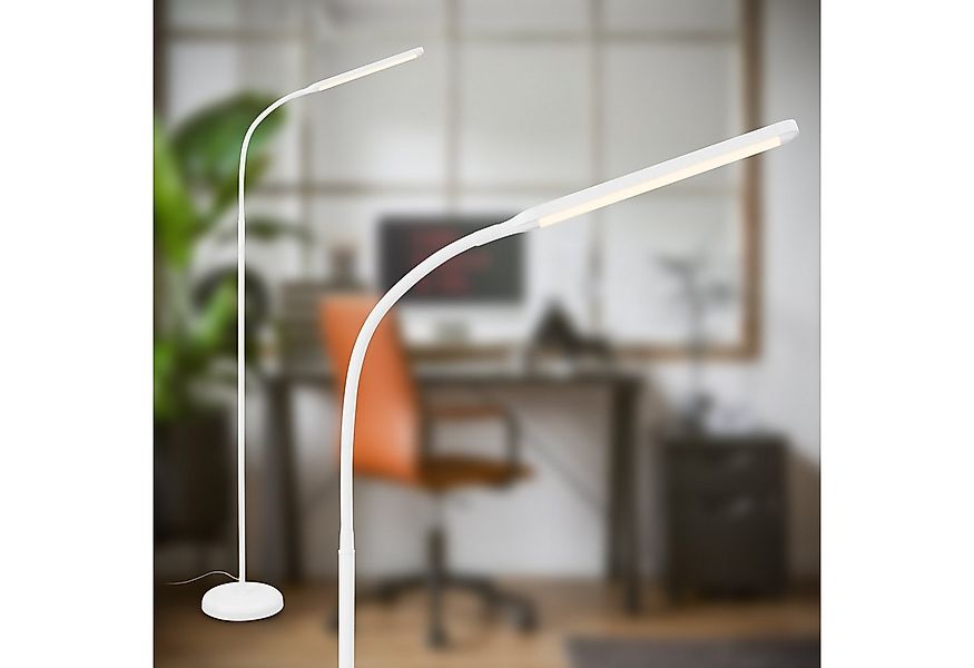 Briloner Leuchten LED Stehlampe USB-C Stehleuchte Dimmbar Leseleuchte Arbei günstig online kaufen