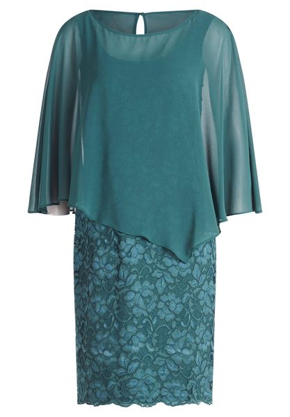 Vera Mont Cocktailkleid "Damen Cocktailkleid mit Spitze" Ohne Tasche Spitze günstig online kaufen