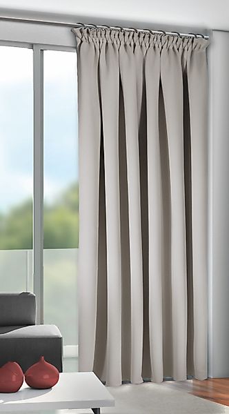 HOMING Vorhang Bernd, Durchzuglöcher (1 St), günstig online kaufen