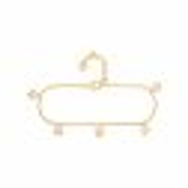 Armband 925 Sterling Silber gelb vergoldet Anhänger Clover Kleeblatt günstig online kaufen