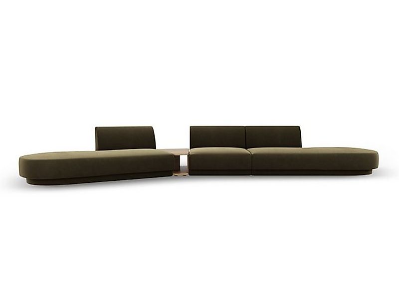 Micadoni Sofa Miley, modular 5-Sitzer ohne Armlehnen günstig online kaufen