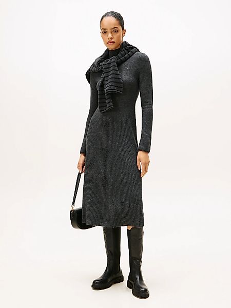 Tommy Hilfiger Strickkleid "SOFT WOOL LS MOCK-NK SWT DRESS", aus reiner Wol günstig online kaufen