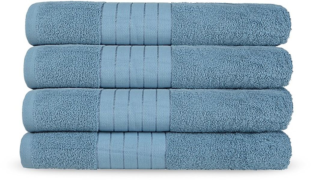 good morning Handtücher »Uni Good Morning«, (4 St., 4er Set Handtücher 50 x günstig online kaufen