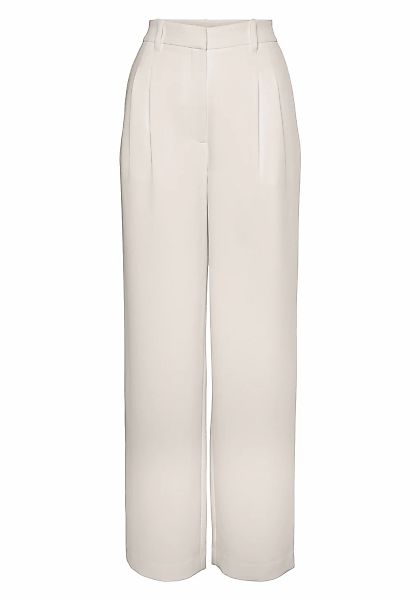 LASCANA Anzughose im Business-Look, elegante Stoffhose mit Taschen und Bund günstig online kaufen