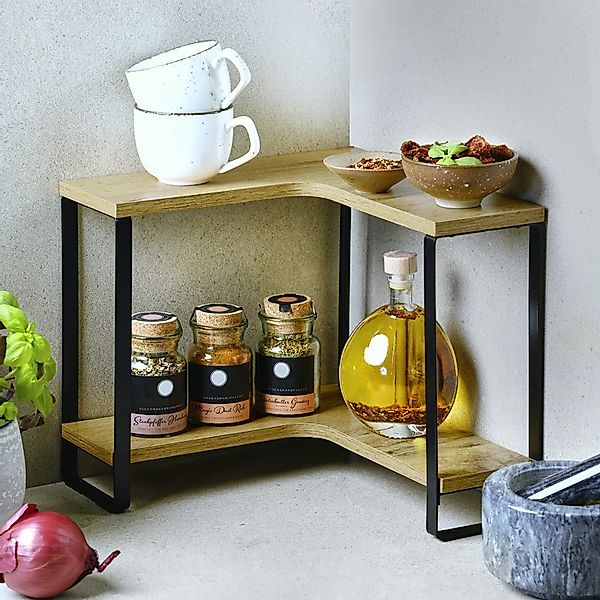 KESPER® Eckregal Küchenregal Küchen Eck-Regal 2 günstig online kaufen