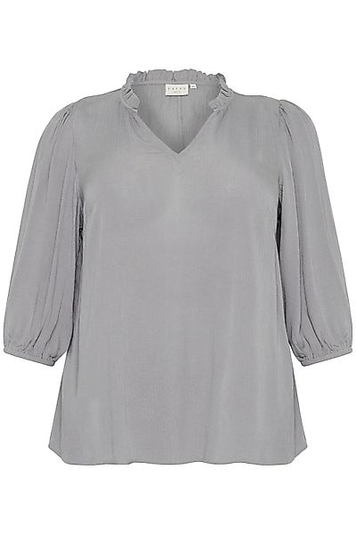 KAFFE Curve Langarmbluse Langarm-Bluse KCkamille Große günstig online kaufen