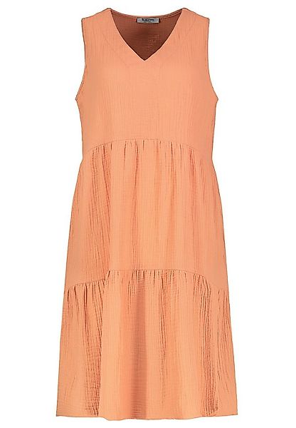 SUBLEVEL Shirtkleid Sommerlich luftig mit gerafftem Saum (7/8-Länge) Sleeve günstig online kaufen