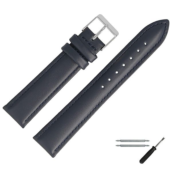 MARBURGER Uhrenarmband 22mm Leder günstig online kaufen