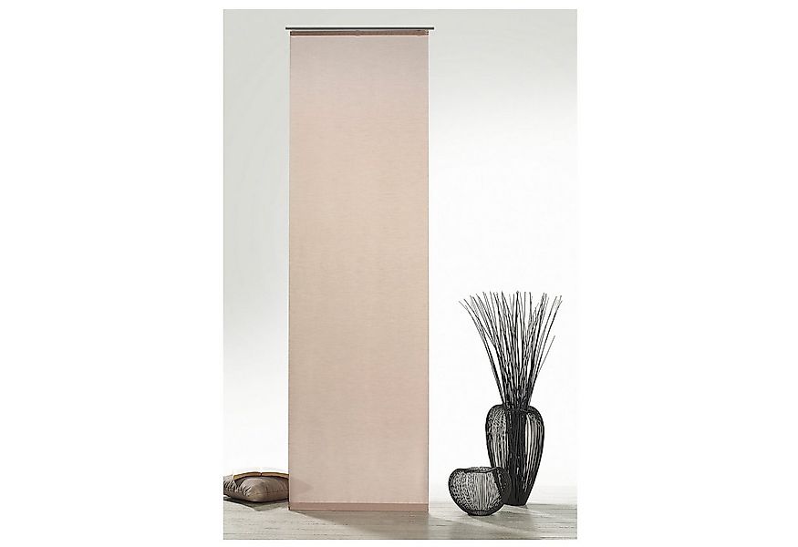 heimtexland Schiebegardine Batist Optik Natur Flächenvorhang Gardine Typ410 günstig online kaufen