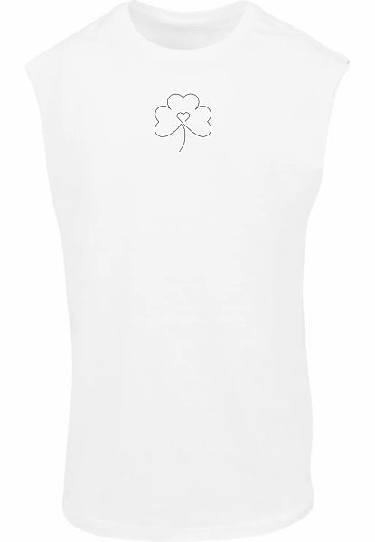 Merchcode T-Shirt "Merchcode Spring - Leaf Clover Flower Sleeveless Tee" günstig online kaufen