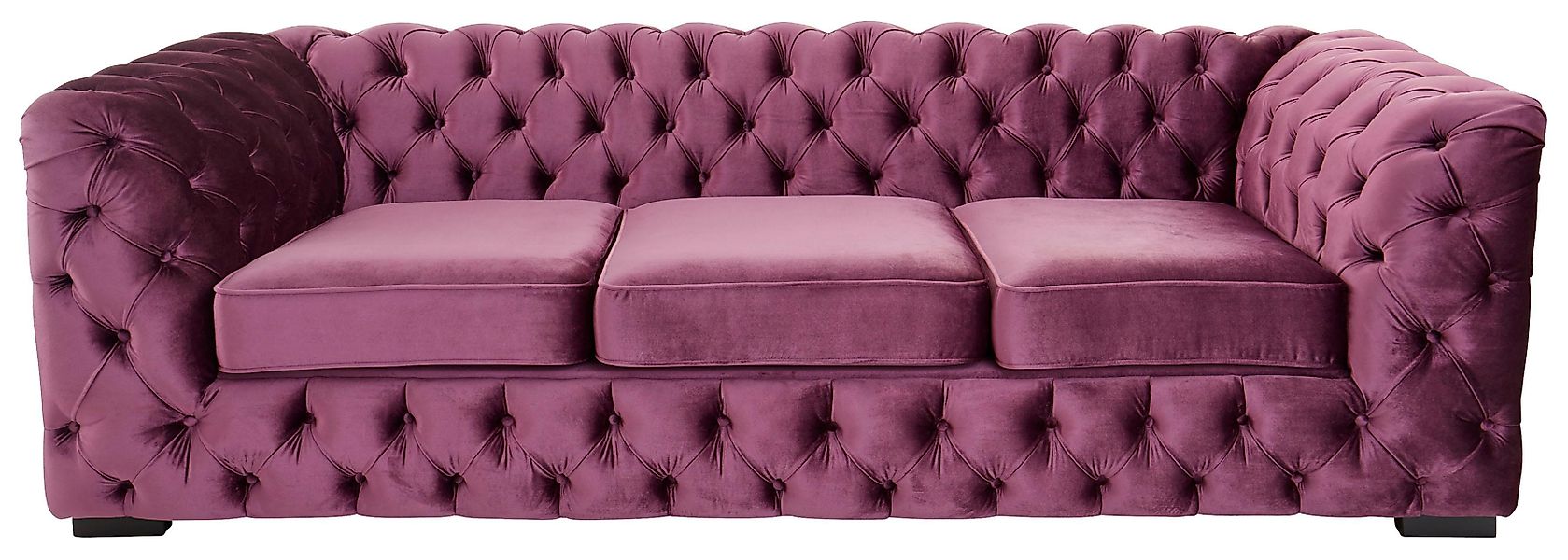 Home affaire Chesterfield-Sofa "Kalina", klassische Chesterfield-Knopfheftu günstig online kaufen
