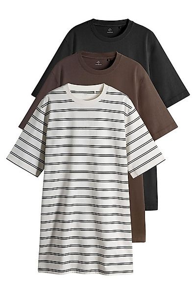 The Set Blusenkleid 3er-Pack The Set T-Shirt-Kleider, schwerer Stoff (3-tlg günstig online kaufen
