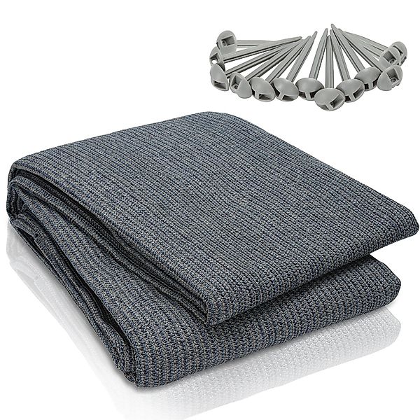 Clanmacy Zeltteppiche 200x200cm Vorzeltteppich Outdoorteppich Zeltboden günstig online kaufen