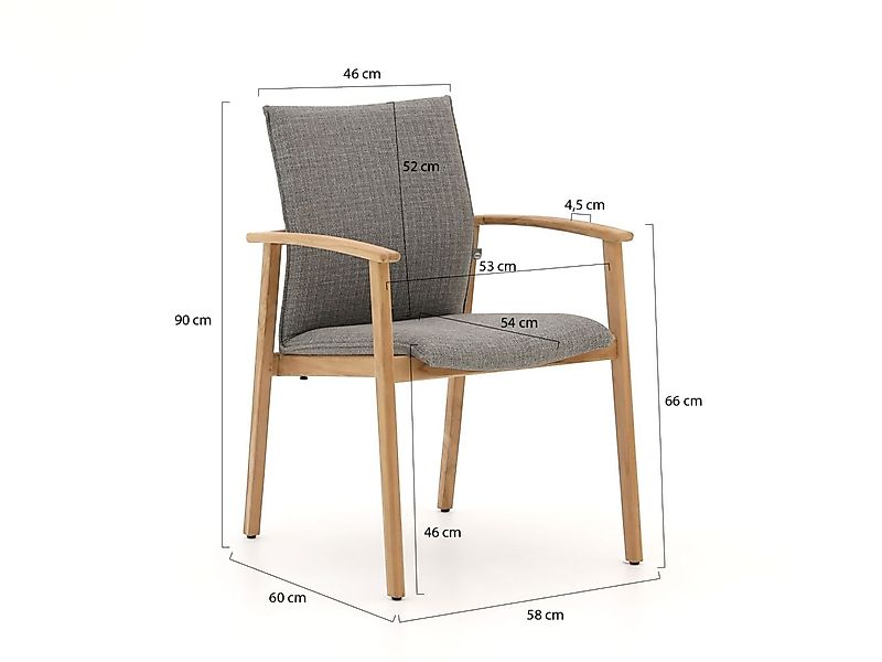 SUNS Florine Gartenstuhl stapelbar günstig online kaufen