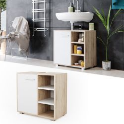 Vicco Waschbeckenunterschrank Perry, Sonoma, 60 x günstig online kaufen