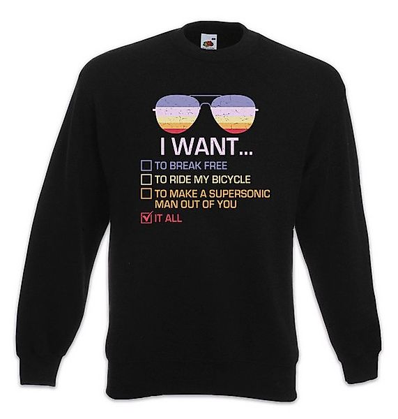 Urban Backwoods Sweatshirt I Want To Break Free Sweatshirt Gay Lesbian LGBT günstig online kaufen