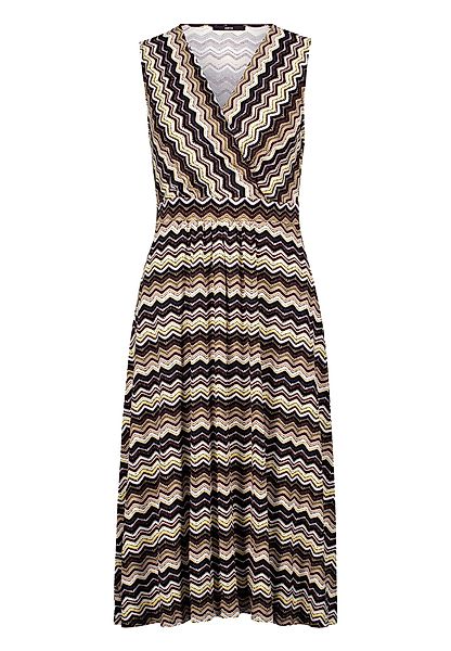 Zero Midikleid "zero Damen Sommerkleid Midikleid mit Zickzackmuster", Wicke günstig online kaufen