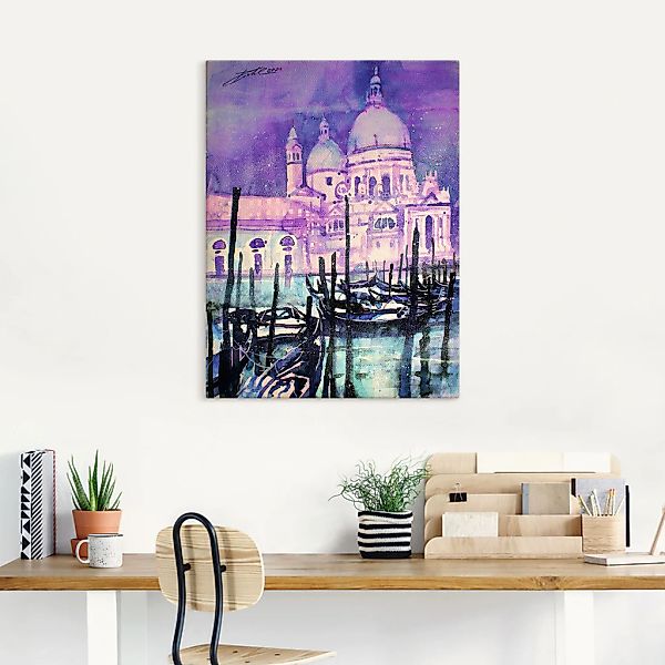 Artland Leinwandbild "Venedig, Santa Maria della Salute", Venedig, (1 St.), günstig online kaufen