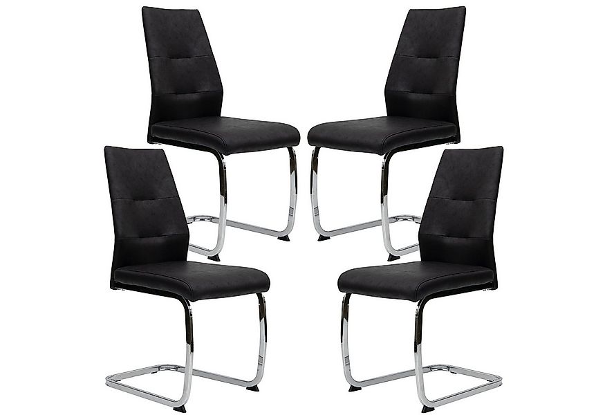 TRISENS Freischwinger Alessio (Stück, 4 St), Schwingstuhl mit robustem Meta günstig online kaufen