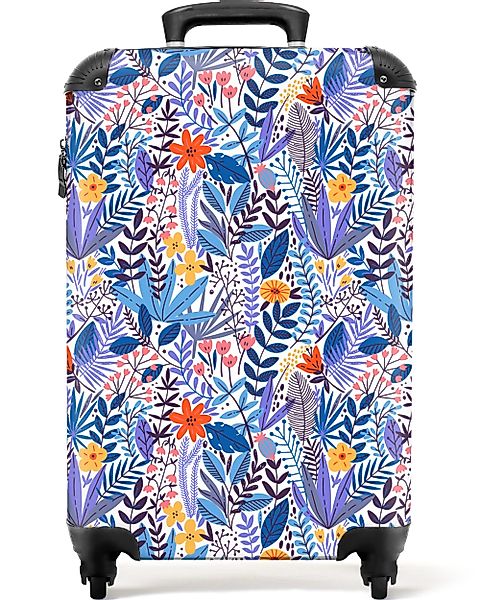 NoBoringSuitcases.com© Hartschalen-Trolley Blumen - Pflanzen - günstig online kaufen
