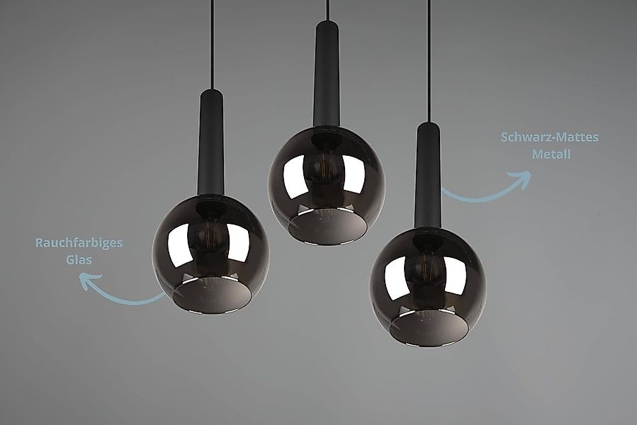 lightling Pendelleuchte Layton, ohne Leuchtmittel, moderne günstig online kaufen