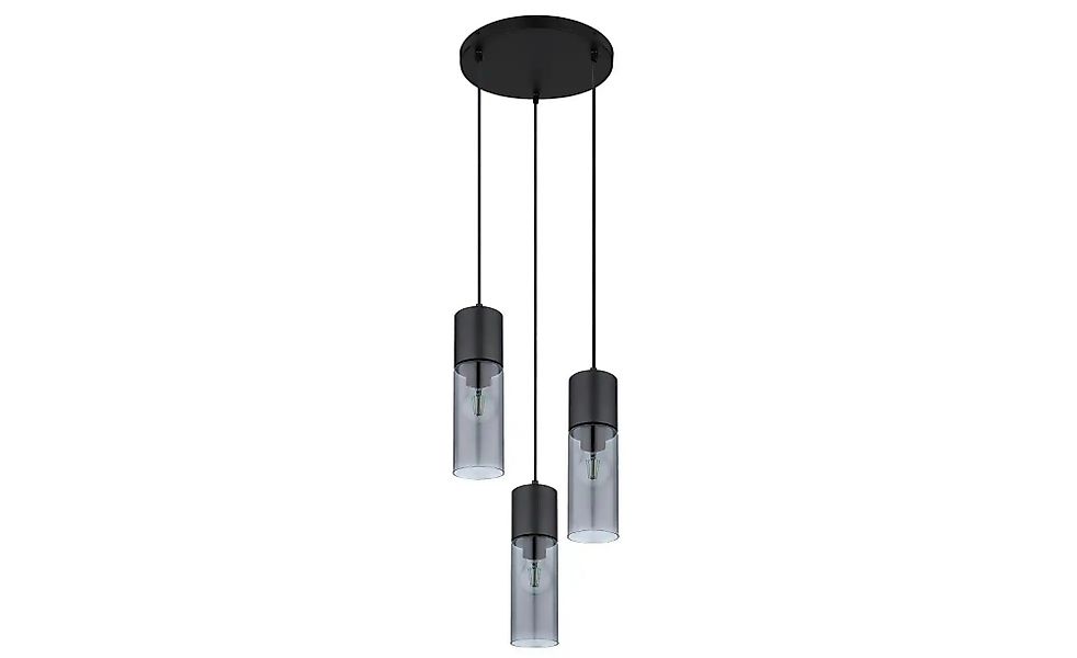 Globo Lighting Pendelleuchte   ¦ schwarz ¦ Maße (cm): B: 30 H: 150 T: 30.0 günstig online kaufen