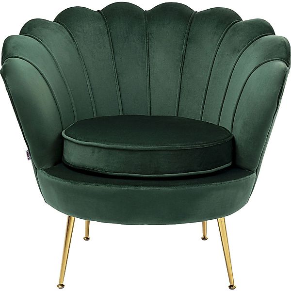 Kare Design Cocktailsessel Water Lily, Samtoptik günstig online kaufen
