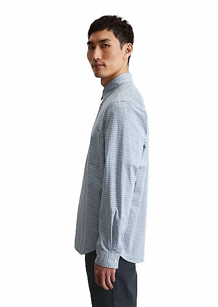 Marc OPolo Langarmhemd "aus feiner Popeline-Qualität" günstig online kaufen