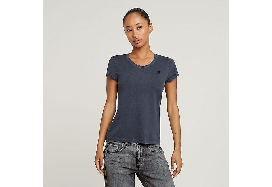 G-STAR V-Shirt Eyben mit Label günstig online kaufen