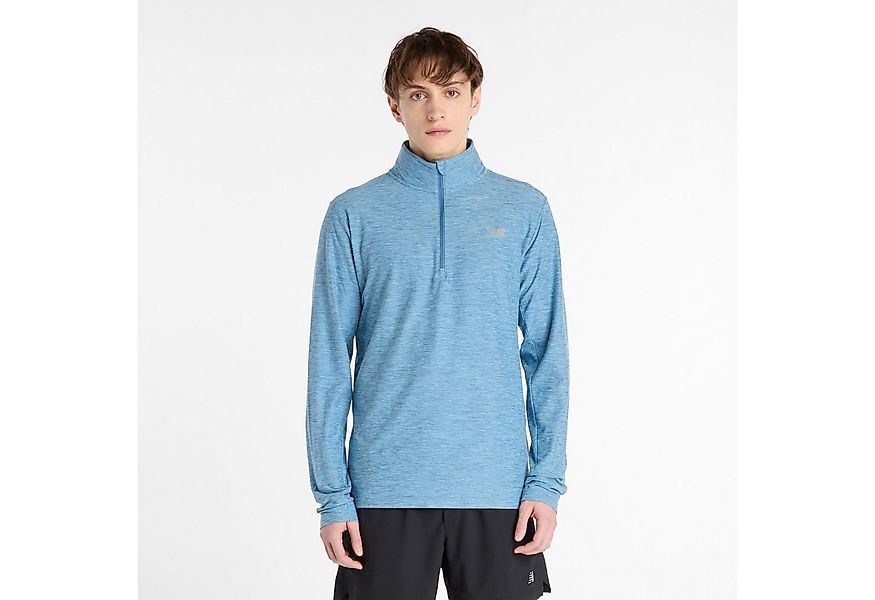 New Balance Laufshirt Space Dye 1/4 Zip mit Label günstig online kaufen