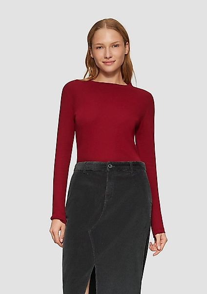 s.Oliver Midirock Rock Midi-Cord-Rock mit Schlitz günstig online kaufen