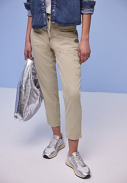STREET ONE Jogger Pants Style Bonny mit Cargo-Taschen und Kordelzug günstig online kaufen