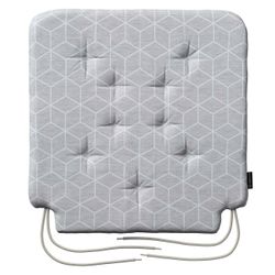 Stuhlkissen Christoph mit Bindeschnur, grau, 42 x 41 x 3,5 cm, Sunny (143-5 günstig online kaufen