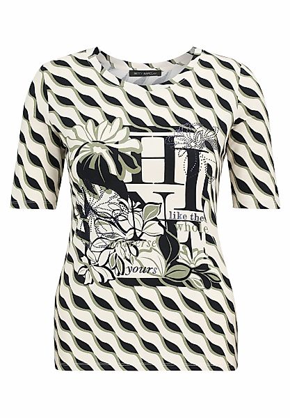 Betty Barclay Kurzarmshirt "Betty Barclay Damen Basic Shirt mit Print", (1 günstig online kaufen