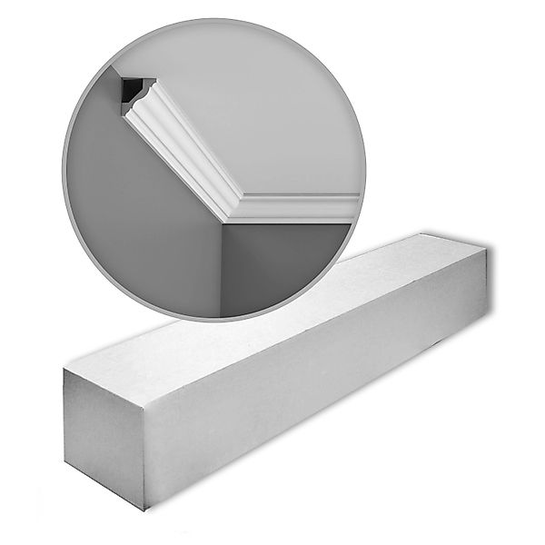 ORAC DECOR CX110 AXXENT Zierleisten 1 Karton Set 39 Stuckleisten 78 m Weiß günstig online kaufen