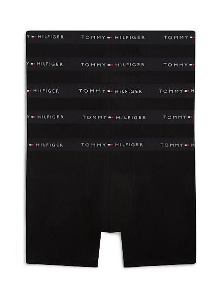 Tommy Hilfiger Underwear Boxer (5-St) Körpernahe Passform mit elastischem B günstig online kaufen