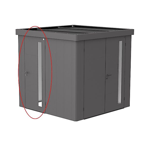 Zusätzliche DoppelTür Quarzgrau-metall günstig online kaufen