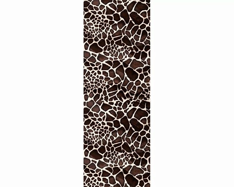 Dekopanel "Giraffenmuster" 1,00x2,80 m / Strukturvlies Klassik günstig online kaufen