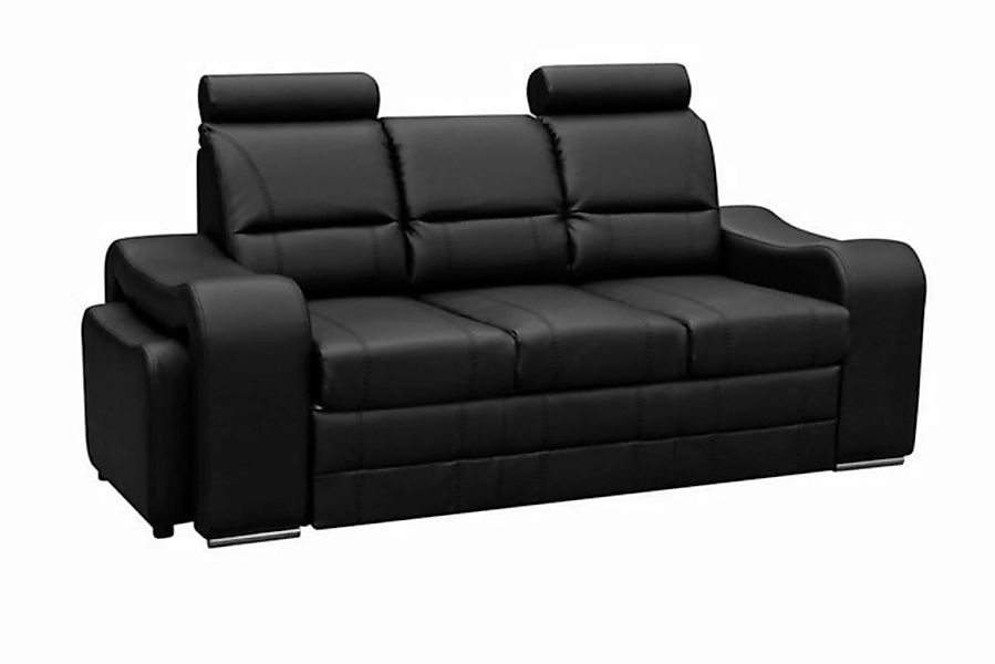 Siblo 3-Sitzer Funktionales Sofa Venus mit Hocker günstig online kaufen