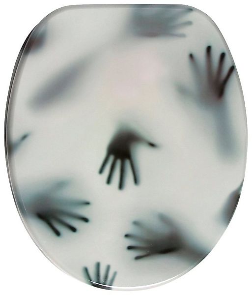 Sanilo WC-Sitz Shadow Hands, mit Absenkautomatik günstig online kaufen