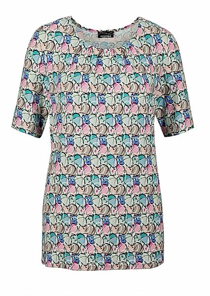 GOLDNER Print-Shirt "Multicolor-Shirt mit Halbarm, Rundhalsausschnitt" günstig online kaufen