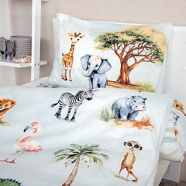 Baby Best Babybettwäsche BabyBest Elephant, Flanell, günstig online kaufen