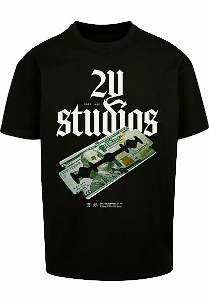 2Y Studios T-Shirt "2Y Studios Herren Razor Oversize Tee", (1 tlg.) günstig online kaufen