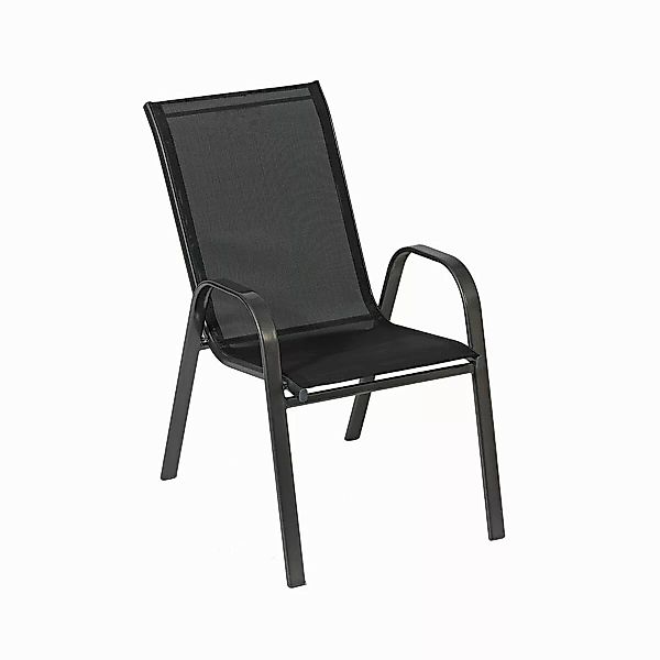 Stuhl Garten 56 X 68 X 93 Cm Schwarz günstig online kaufen