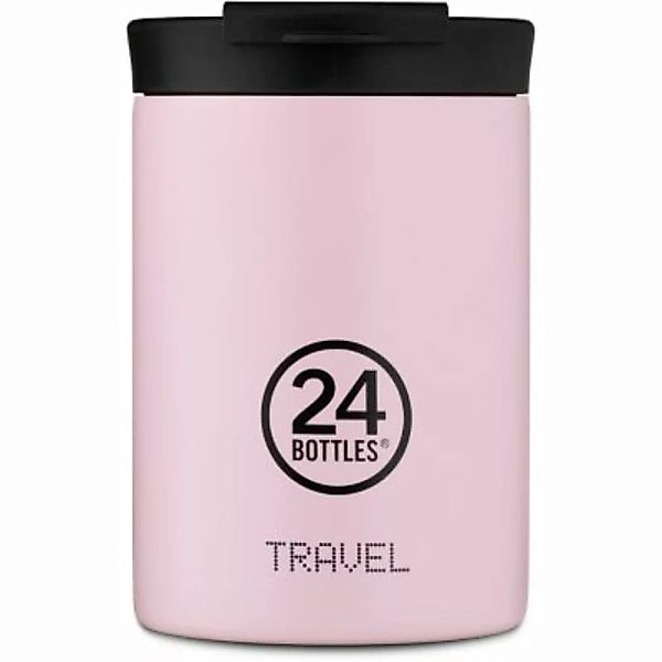 24Bottles Pastel Travel Trinkbecher 350 ml Trinkflaschen rosa günstig online kaufen