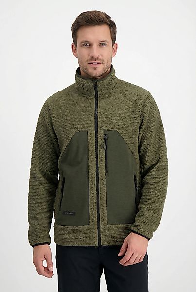 Icepeak Fleecejacke "ANAHEIM" mit Stehkragen, mit Reißverschlusstaschen, no günstig online kaufen