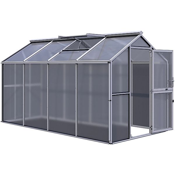 KGT Gewächshaus Galant IV Anthrazit-Grau 8,8 m² günstig online kaufen