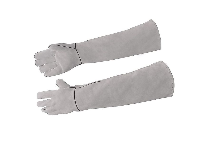 LEcylankEr Schutzkragen Anti-Biss Kevlar Handschuhe Langärmlig Garten Grau günstig online kaufen